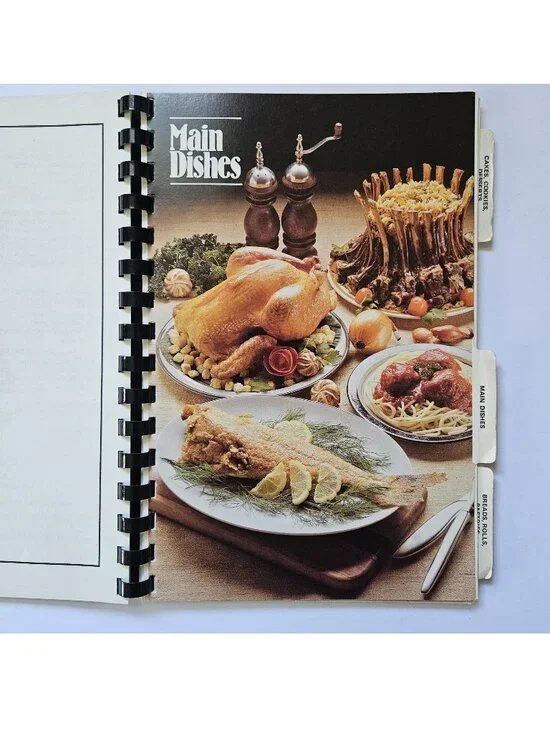 Vintage 80s What's Cooking In Our Kitchens Christian Women's Fellowship Disciple - Picture 10 of 16